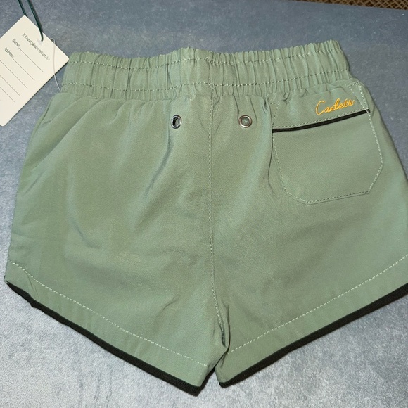 Cadets Cabana Swim Shorts in Green SZ 2/3 NWT - Picture 1 of 2